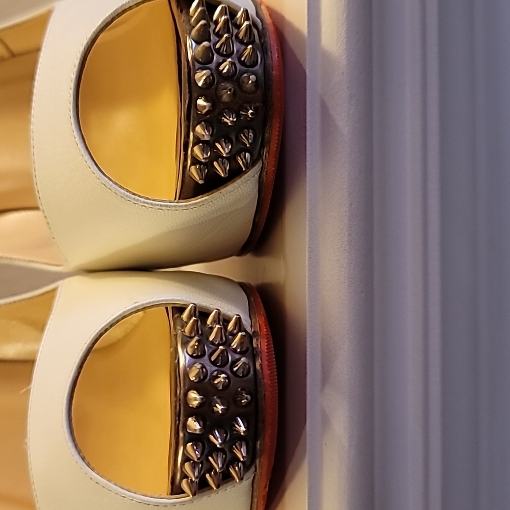 Christian Louboutin 120mm spiked heels 39.5. - Picture 9 of 15